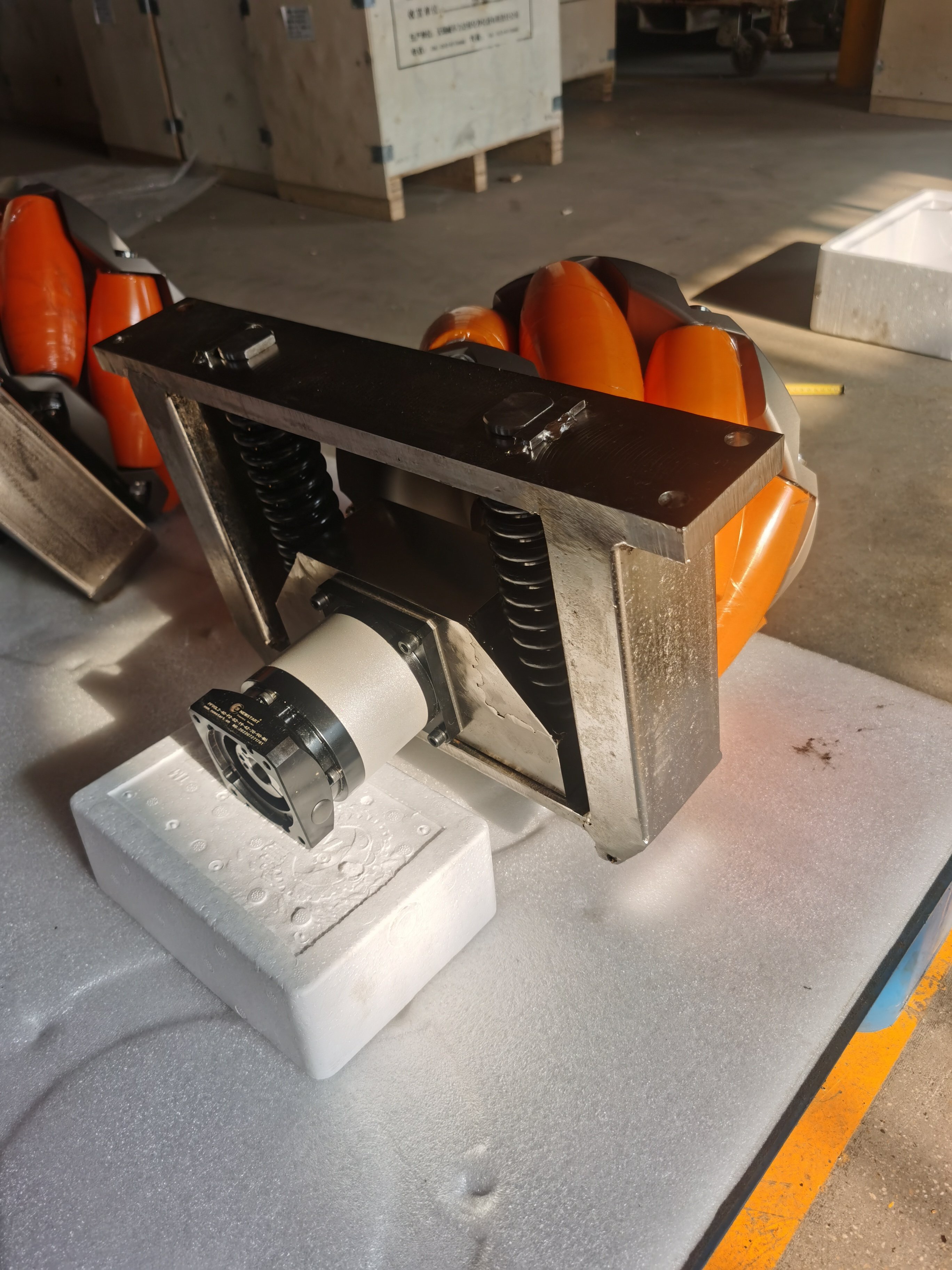 New Mecanum Polyurethane Material Handling Equipment Parts